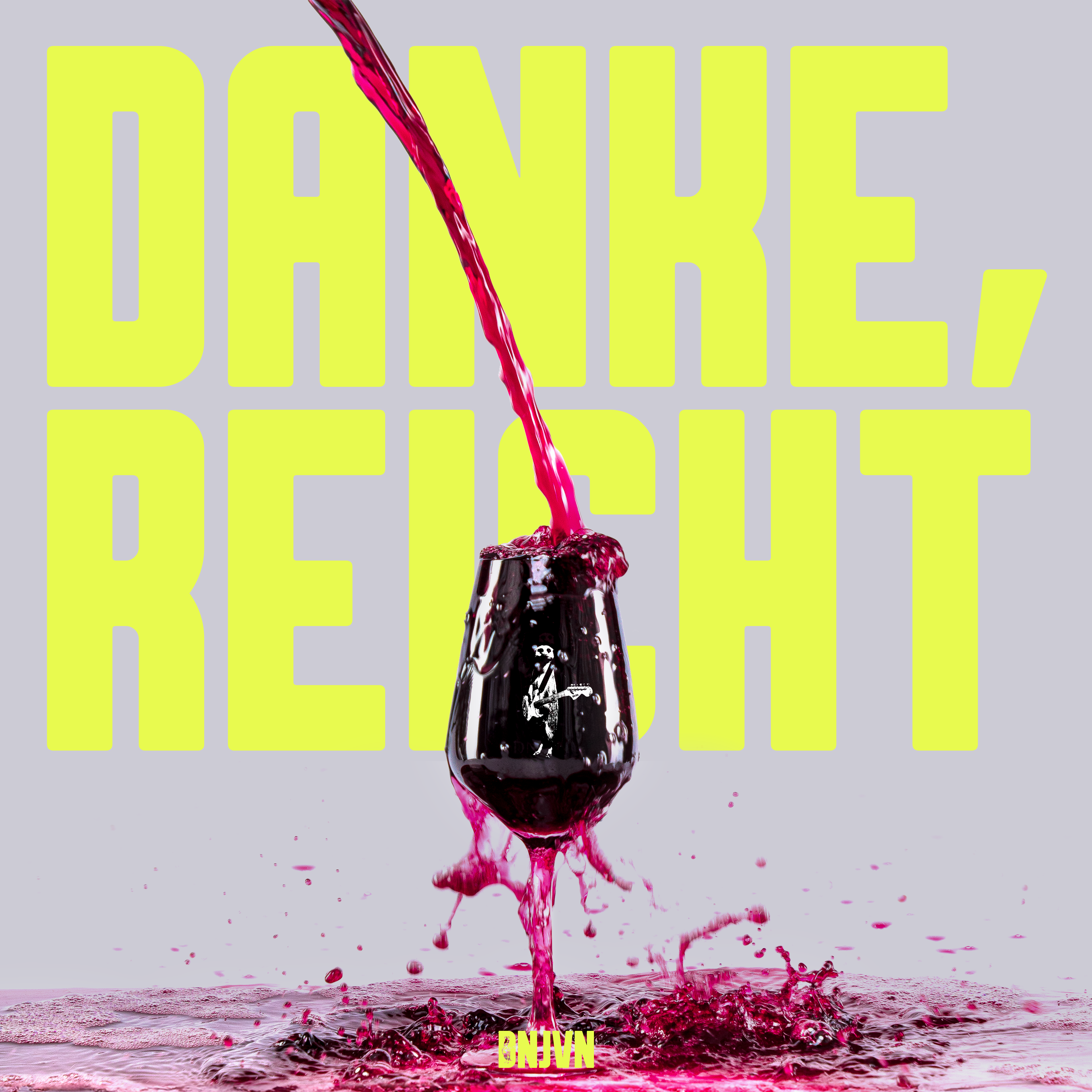  DNJVN - Danke, reicht - weinrotes Vinyl - LP