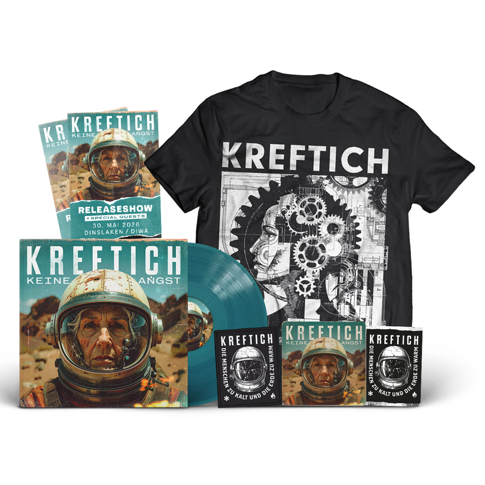Kreftich - Keine Angst - Bundle inkl. Ticket für Releaseshow